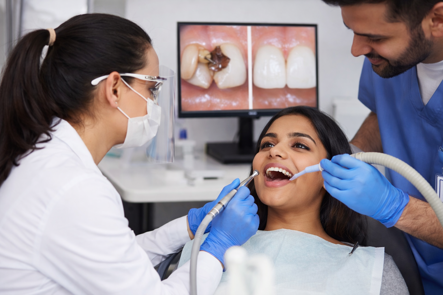 composite filling treatment