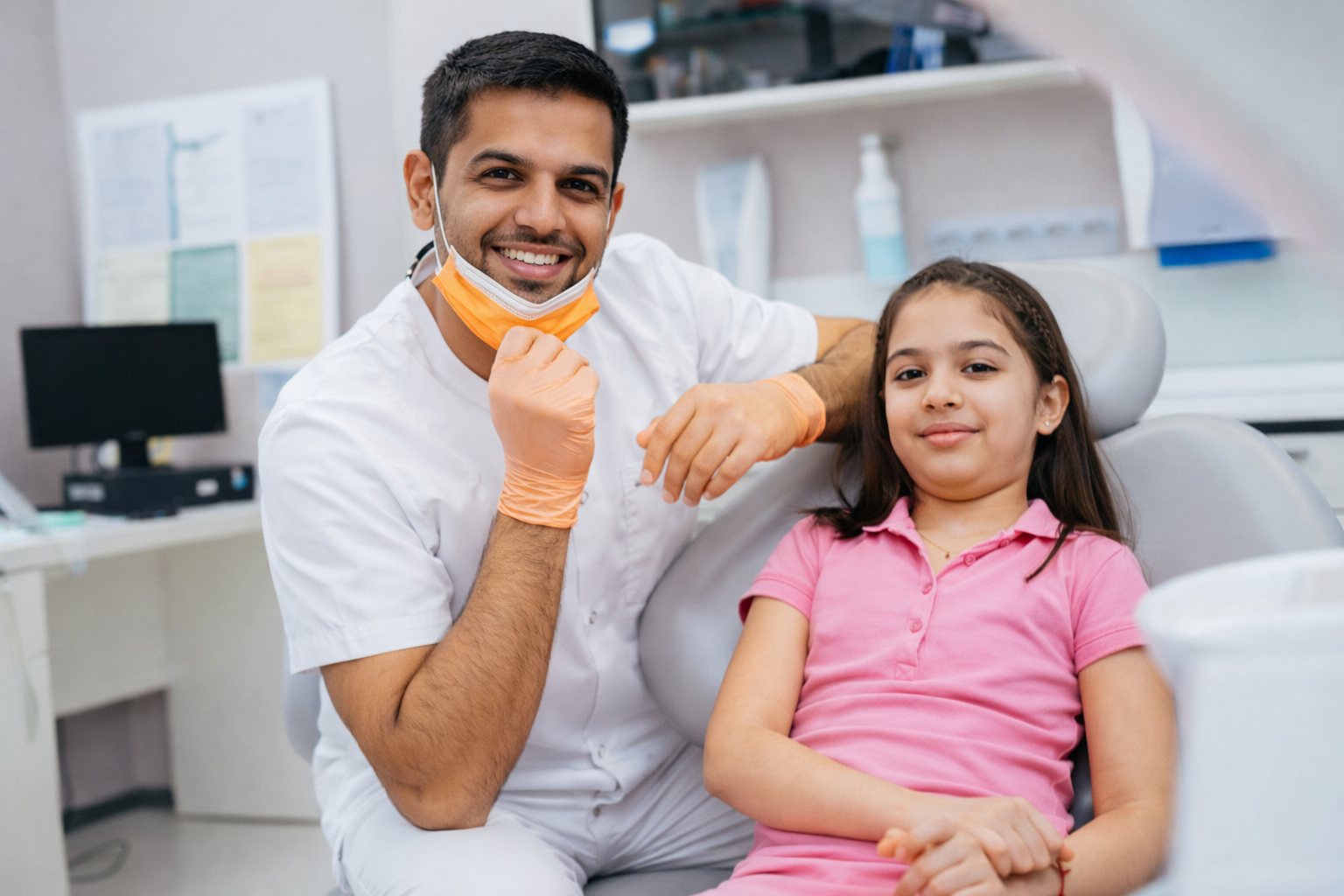 Pediatric dental care
